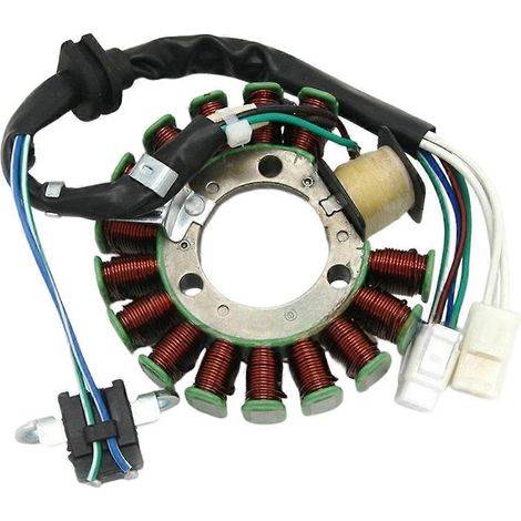 Compatible avec les bobines de stator de magnéto des modèles YP125, YP125E, YP125R et MAJESTY 125, références 5DS-H5510-00 et 5DS-85510-00. (1/5)