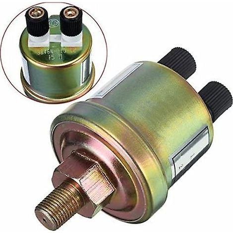 Indicateur de débitmètre d'huile moteur avec capteur de pression d'huile 1/8 NPT (1/5)