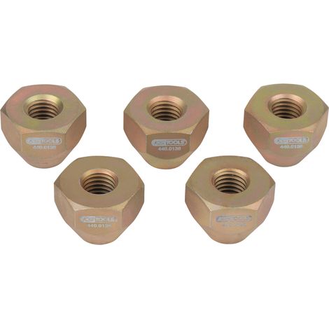 KS Tools Spezialmuttern-Satz, 5-tlg, M14x2 - 440.0136