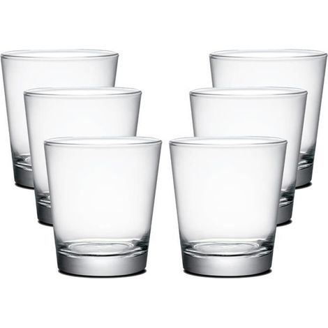 Verre dégustation - JUANIO - JUANIO - Lot de 6 - 36,5 cl - Verre transparent élégant (1/2)
