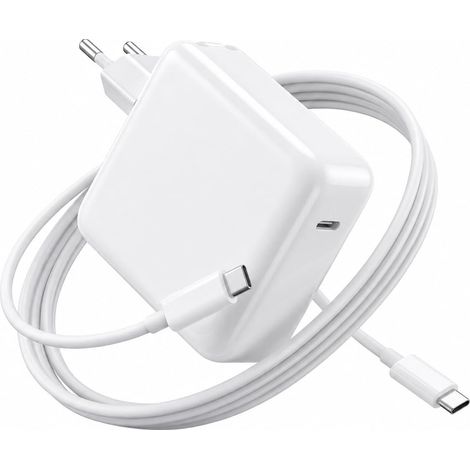 Chargeur Mac Book Pro USB C 96W pour MacBook Air - Compatible 13", 14", 15", 16" (2018/2019/2020) et Tous Appareils Type-C