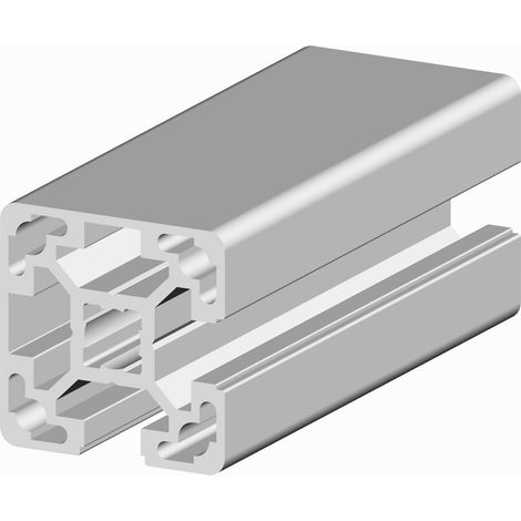 Profilé Aluminium, Anodisé RS PRO 40 x 40 mm x 3m ( Prix pour 1 )
