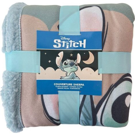 Manta de cuadros - DISNEY STITCH - Pequeño soñador - 100 x 150 cm (1/3)
