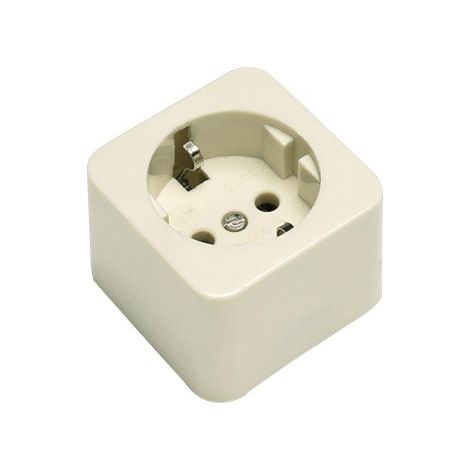 Socle Carré Tt 16 à 250 V Blanc