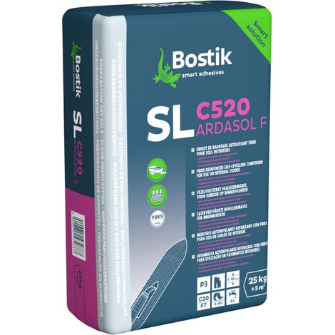 Ardasol F C520 25kg Mortier De Ragréage Autolissant Haute Performance - Bostik