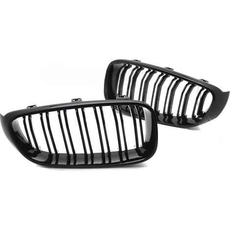 Grille de calandre avant BMW Serie 3 F34 Gran Turismo de 2013 a 2017 Noir brillant-42670919 (1/4)