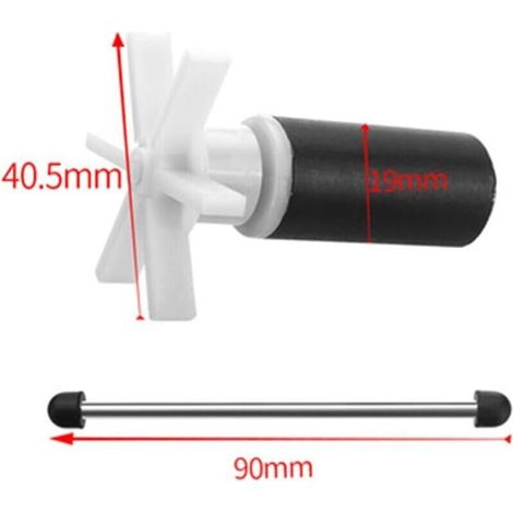 Turbine de pompe à eau UlisemWater pour pompe à eau Lay Z Spa, turbine/rotor avec kit de joints de 2,5 m gratuit (1/3)