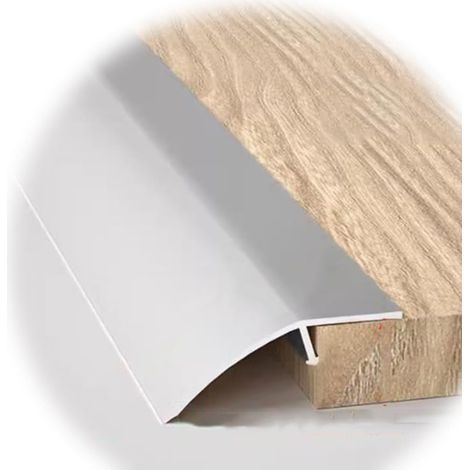 Bande de transition en aluminium pour seuil de sol, 90 cm de long, ant (1/5)