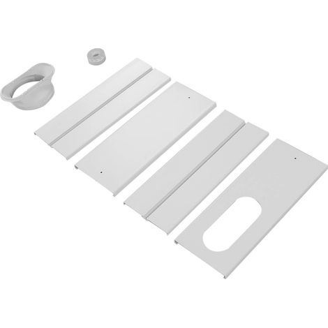 Kit de Fenêtre pour Climatiseur Mobile avec Raccord, Gaine Flexible Réglable 150/130 mm, Sortie d'Air Conditionné (1/5)