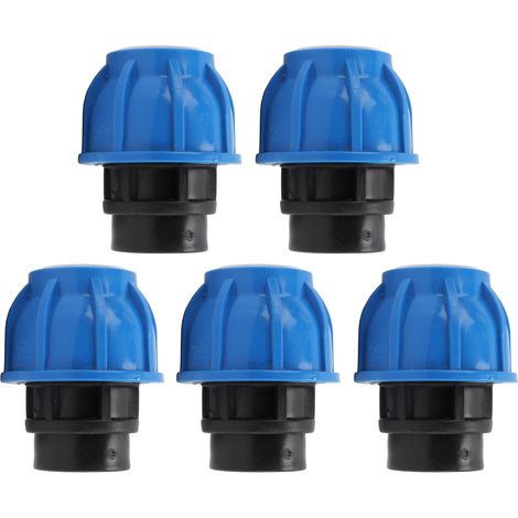 Raccord de plomberie rapide 5 pièces, kit de couplage pour tuyau d'eau, filetage femelle droit 32xG3/4 (1/5)