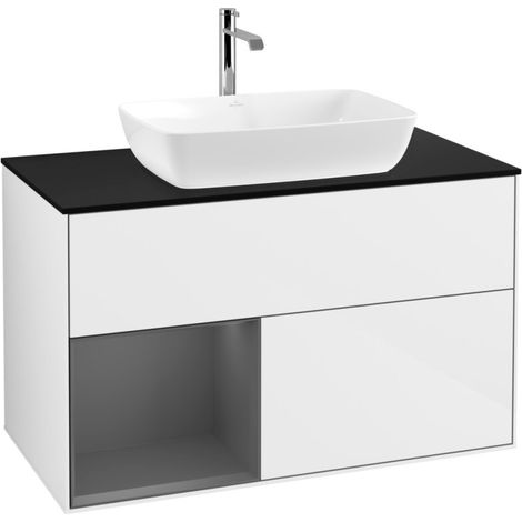 Villeroy & Boch F772GKGF Armoire sous-lavabo Finion F77 (1/2)