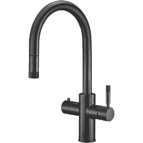 Scott & James 4 in 1 Pull Down Instant boiling Tap - ELO0090 - Gun Metal (1/2)
