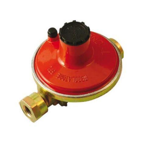 Regolatore di bassa pressione gas 10 kg/h taratura fissa 20–60 mbar attacco f1/2–f1/2 tecnosystemi 21000130