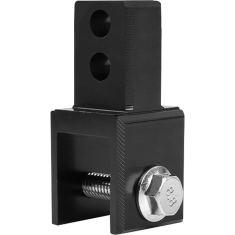 Rehausseur D'amortisseur - 1 Pièce - Alliage D'aluminium - Réduction Vibrations - Moto Quad VTT - Noir (1/5)