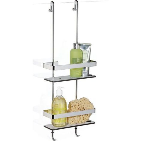 Giese Bodyguard Newport Duschkorb 30720-02 chrom, mit Halter für Rasierer