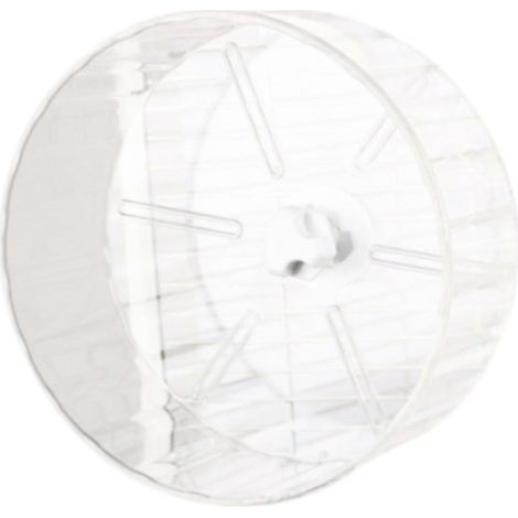 Hamsterlaufrad, Laufball, geräuschlos, Acryl, Hamsterlaufrad, geräuschloses Rollspielzeug, Joggingrad für Mäuse, Kleintiere, Igel-Clear (1/5)
