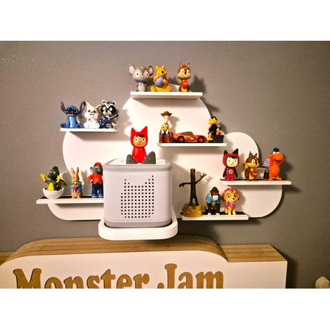 Estantería/expositor de nubes para figuras de audio para el sistema Toniebox 2 (1/5)
