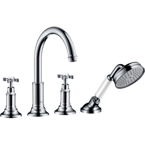 hansgrohe AXOR Montreux 4-Loch Fliesenrandarmatur, 16544140 (1/3)