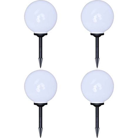 Maison Exclusive - Lampade da Sentiero 4 pz LED 30 cm con Picchetto (1/5)