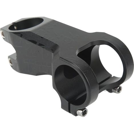 Tige de guidon vélo -17° Noir Design creux Processus CNC Aspect brillant Kit de remplacement tige de potence VTT 60mm (1/5)