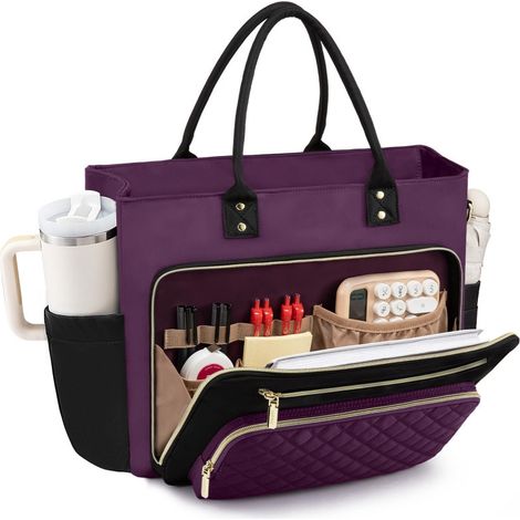 Sacoche pour ordinateur portable femme, idéale le travail d'infirmière ou bureau. (1/5)