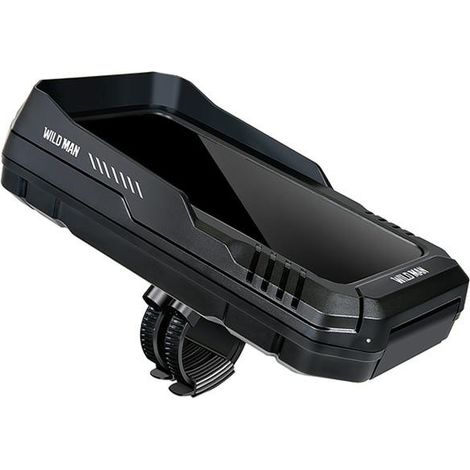 Funda para manillar de bicicleta Wildman FK4 - Impermeable, negra (1/5)