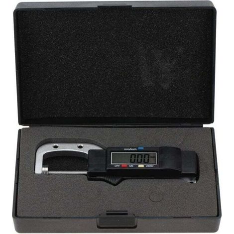 Electronic Thickness Gauge 0 25mm Vernier Caliper Digital Display Multipurpose Measurement (1/4)