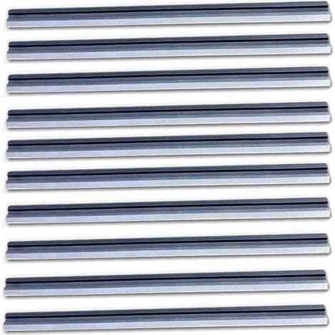 3-1/4 Zoll Hobelmesser, 10er-Packung mit 82 mm Ersatzhobelmessern für Bosch, Makita, DeWalt, Wen 6530, Ryobi, Craftsman und andere tragbare Hobelmaschinen (HSS) (1/2)