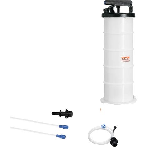 Extracteur de fluide, fonctionnement à double mode, kit d'accessoires complet, 6.5 L Manuel (1/2)