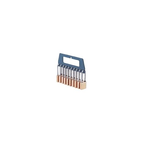 Rastrelliera portalucchetti procedurale per 10 lucchetti, PVC, manutenzione industriale, Lockout Tagout LOTO - THIRARD