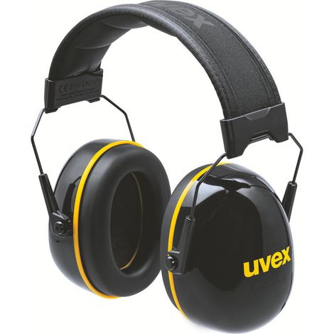 Uvex 2630020 Kapselgehörschutz K20 2630020 schwarz, gelb SNR 33 dB Größe L, M, S (1/5)