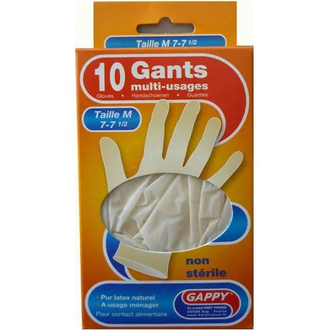 Guanti protettivi Garmin monouso lattice 10 pezzi