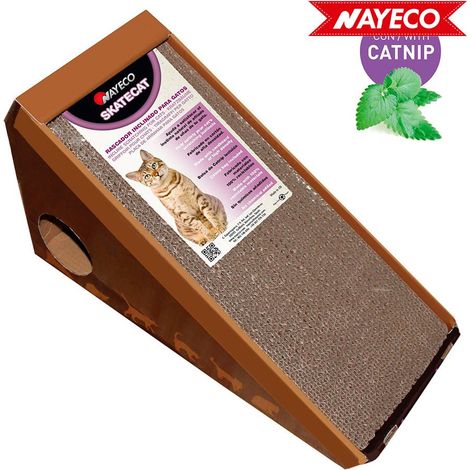 Tiragraffi per Gatti Nayeco Skatecat Cartone 36 x 24 x 37 cm