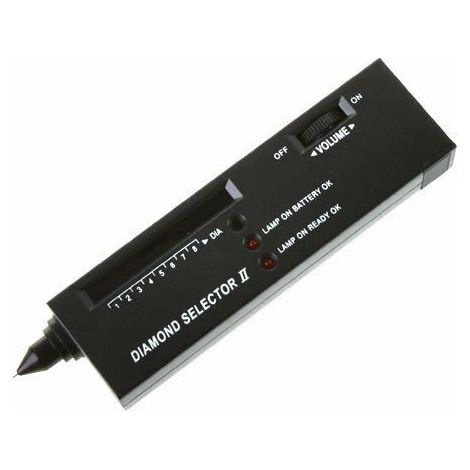 Gold- & Silbertester, Diamanttester, professionelles Goldprüfset, Wachsstift, Batterie- & Edelsteintester