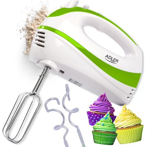 Adler AD 4205 g Frullatore Frullatore a immersione 300W 5 velocità Modalità Turbo Bianco/Verde (1/5)