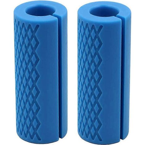 Poignées épaisses pour barres d'haltères et haltères, avec coussinet de protection antidérapant pour la musculation et le fitness. (1/5)