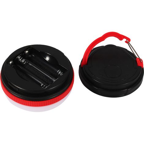 Lampe Led Camping Portable - 180 Lumens Avec Base Magnétique Et Crochet Rétractable - Pour Tente Randonnée Urgence - 1 Pièce (1/5)