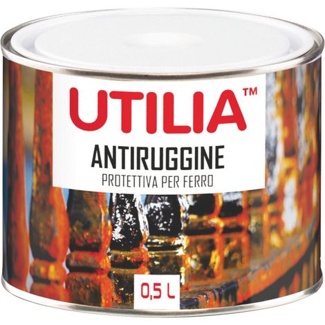 Utilia ANTIRUGGINE  ml. 500 Grigio 6.00 pz