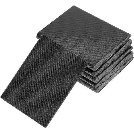 Joint d'angle de porte, décoration intérieure, résistant aux intempéries, à l'humidité et à la poussière, carré, 5,20 x 4,10 x 0,60 cm, 6 pièces par paquet. (1/5)