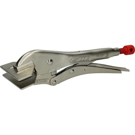 KS Tools Breitmaul-Flachbacken-Gripzange, 250mm - 115.1077
