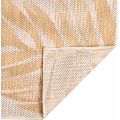Maison Exclusive - Outdoor-Teppich Flachgewebe 120x170 cm Blattmu (1/5)
