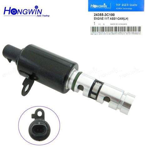 Électrovanne de commande VVT 24355-3C100 pour moteurs Hyundai et Kia (1/5)