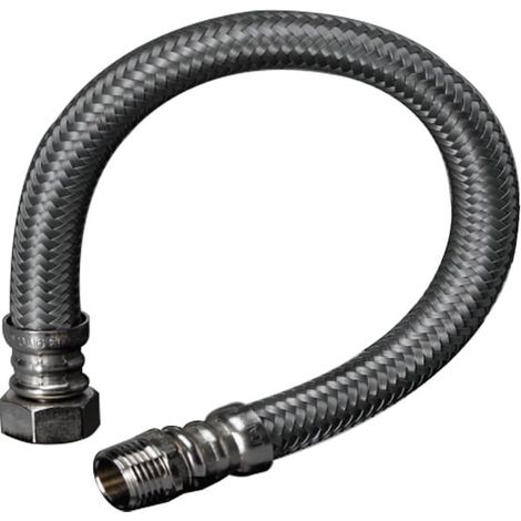 Flexible sanitaire POLYMÈRE Øintér.13mm - Femelle 1/2" / Mâle 1/2" - 500mm - TAQ SUPER