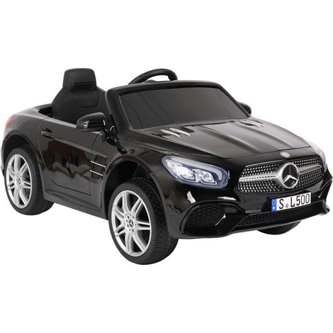 Coche eléctrico infantil Mercedes SL500 S506 negro (1/5)
