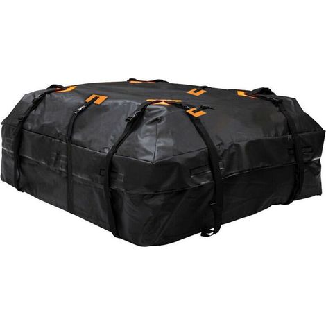 Wasserdichte 600D-Dachbox, universelle Gepäckaufbewahrungstasche, Aufbewahrungswürfel, 20 Kubikfuß für alle Autos mit/ohne Dachgepäckträger (1/5)