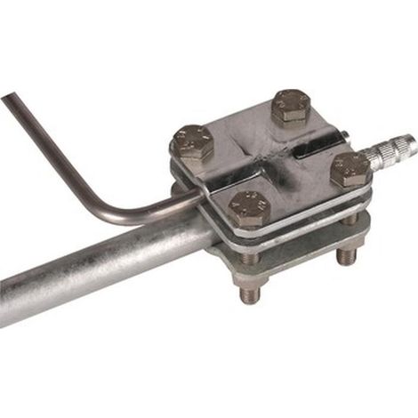 Dehn TE-Anschlussklemme St/tZn f. D 20-30mm f. Rd 8-12.5mm Fl -40mm Seile 50-95mm² 610010 (1/5)