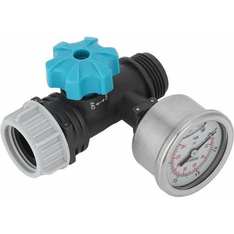 royaluxe - Réducteur de pression réducteur de pression vanne de pression d'eau régulateur de pression 8.5x4.7cm régulateur de pression d'eau pour jardin,(1pcs) (1/5)
