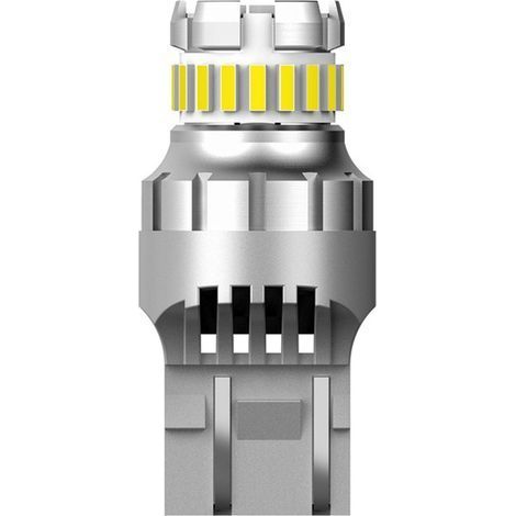 Ampoule LED T20 7440 W21w Canbus pour feu de recul, feu stop et clignotants, 6500K. (1/5)