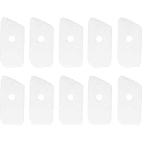 Confezione da 10 filtri aria in cotone, codice ricambio 530150253 per motosega Husqvarna 128L 128CD 128LD 128LDX (1/5)