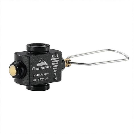 CAMPINGMOON Camping Gas Saver Plus Convertisseur de gaz Shifter Refill Flat Tank Conversion Adapter Camping (1/5)